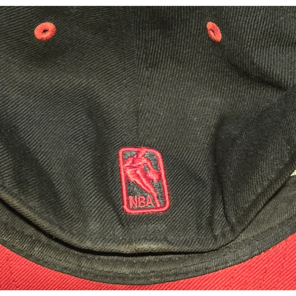New Era 59FIFTY Utah Jazz NBA Fitted Hat 7 1/8 Black/Red – VG Condition - Picture 4 of 4